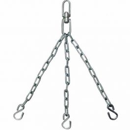 WAREMAID Heavy Duty Boxing Punching Bag Hanger Chain 360° Rotate Swing Hangers with 4 Chains and 4 Carabiners Heavy Bag Swivel Chain with 4 Screws for Wooden Sets and Wall Mount 800 LB Capacity 