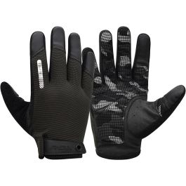 Full Finger Weight Lifting Gym Gloves W/ Padded Palms & Touch Screen Fingertips 