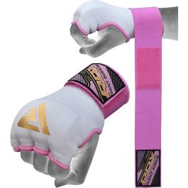 DMX Sports Kids Hybrid Boxing Inner Gloves Punching Boxing MMA Muay Thai Gym Workout Hand Wraps Gel Inner Gloves Finger Less Gloves Bandages Mitts Hand Protector 