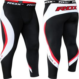 RDX Boxing Compression Pants Sweat MMA Pants Strato Base Maschile Aderente a Compressione Termica 
