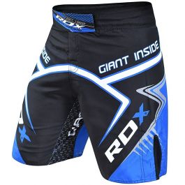 RDX XL Bleu MMA R5 Short Vert Mixte Adulte