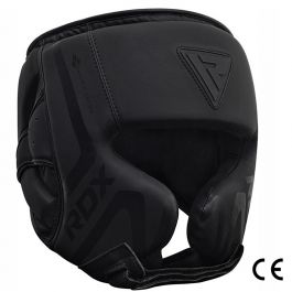 Details about   TOP TEN BLACK AA Cowhide LEATHER Cheek Protection Headgear Triple pad Medium