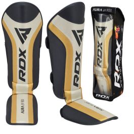RDX S3 MMA Fighting Training Combat Protection Shin Instep Guards With Knee Pads 