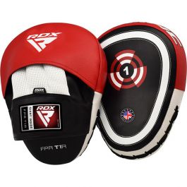 RDX Curved Focus Pads Mitts,Hook and Jab Punching Kick Boxing Muay Thai MMA 