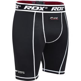 RDX Men's Thermal Compression Under Flex Short & Gel Groin Cup Armour Base Layer 