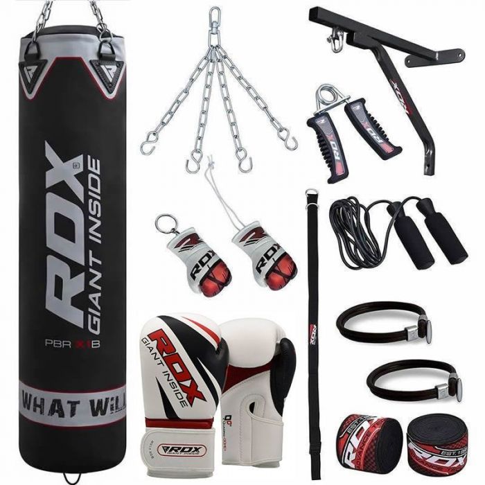 Get Wallpaper Rdx X1 17pcs Set Heavy Boxing Punch Bag Gloves Home Gym Kit For iPhone Free