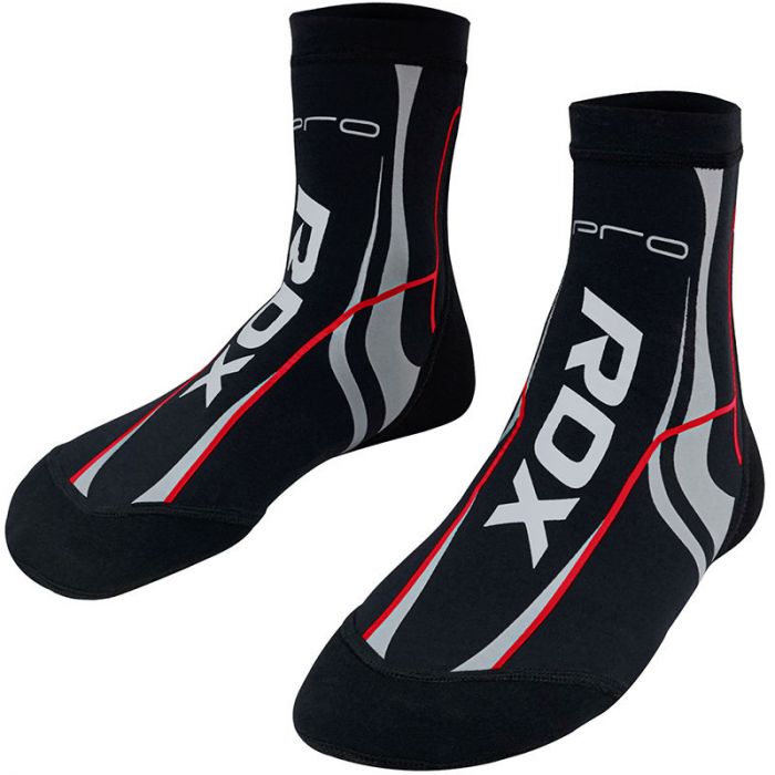 Rdx S1 Black Barefoot Mma Training Socks With Silicone Dotted Anti Slip Grip Rdx Sports Us