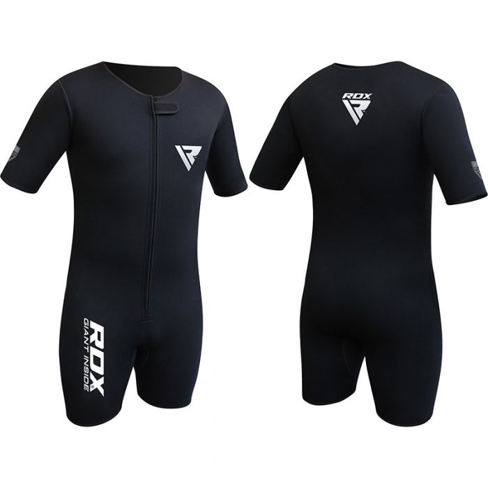 RDX Fitness Capuche Combinaison Sudation Survêtement Sauna Suit Perte De Poids