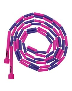 RDX BP Pink Purple Colour Braided Nylon Tangle-Free 10ft Kids Skipping Rope