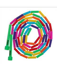 RDX BR Rainbow Color Braided Nylon Tangle-Free 10ft Kids Skipping Rope