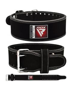 RDX 4PB Leather Powerlifting Belt