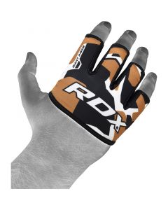 RDX 4T Tan Camo Weight Lifting Grips