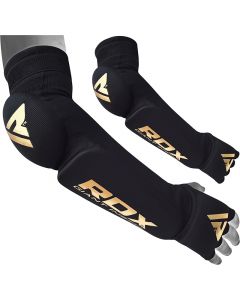 RDX E3 SM Black Hosiery Elbow and Forearm Pads