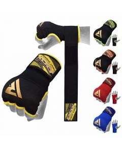 XL RDX HYP-ISB-XL Inner Gloves Wrist Strap Training Hand wraps black