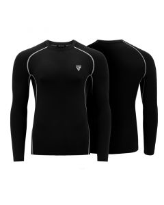 RDX L5 Small Black Long Sleeve Rash Guard