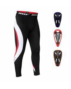 RDX MO Small Blue Neoprene Compression Flex Trouser & Groin cup