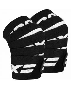 RDX K2 Black Knee Wraps