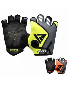 RDX F3 Weight Lifting Gloves Green