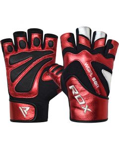 RDX S8 Bold Leather Gym Gloves