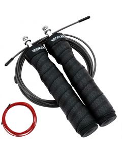 RDX B4 Adjustable 10.3ft Skipping Rope with 2 Tangle-Free Steel Wires