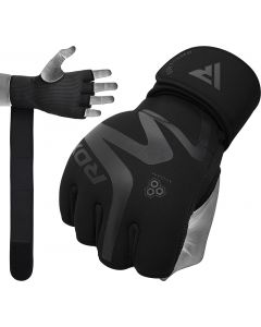 Rdx T15 Noir Gel Padded Inner Gloves Hook Loop Wrist Strap Knuckle Protection Rdx Sports Us