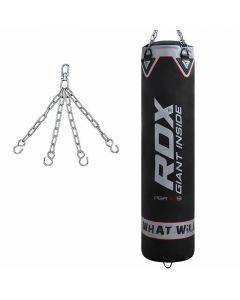 Hook or Bracket Inc FREE hand wraps kids Boxing MMA Training Fitness Maxx Sports Junior Punch bag Set Gloves