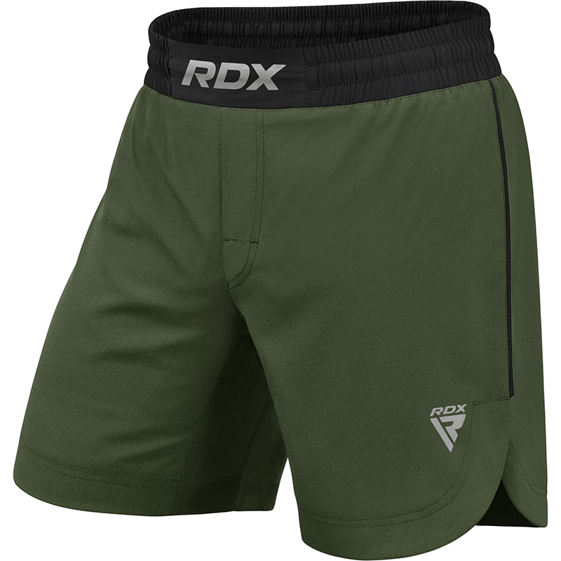 RDX T15 Pantalones Cortos De Combate MMA Verde Militar S