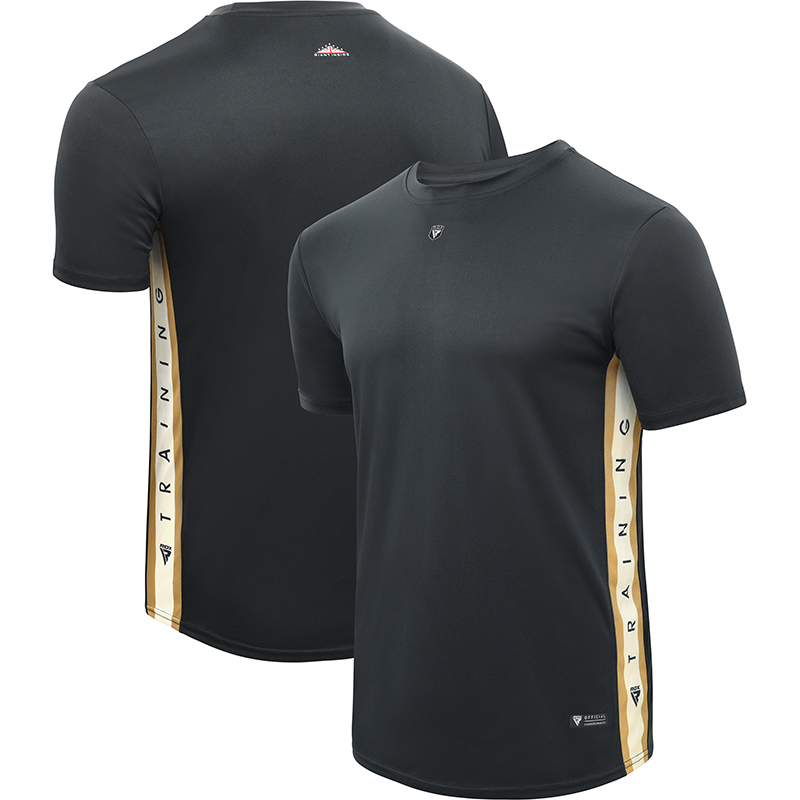 RDX T17 Aura Medium Black Polyester Half Sleeves T-Shirt