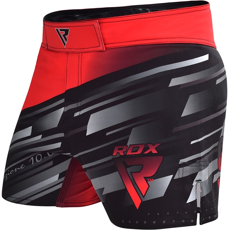 RDX R10 Blaze Large Red Polyester MMA Shorts