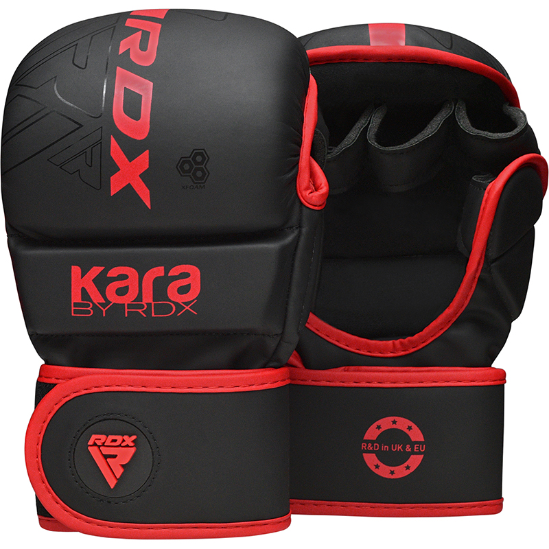 RDX F6 KARA Guanti MMA Sparring Rosso-S/M