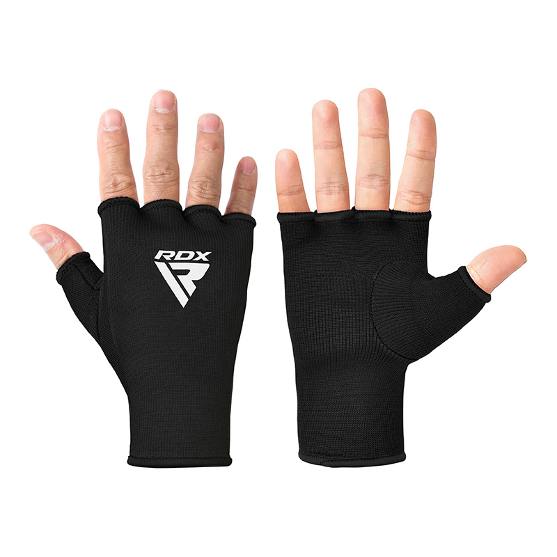 RDX HI Inner Gloves Hand Wraps-White/Black-S