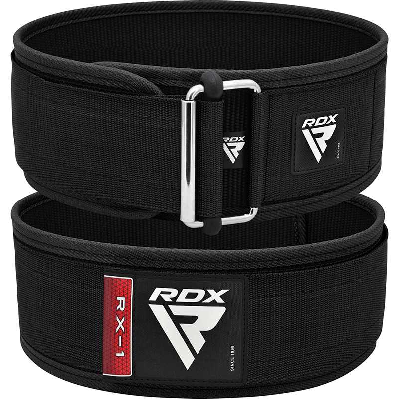 RDX RX1 Cinturón De Levantamiento De Pesas S Negro