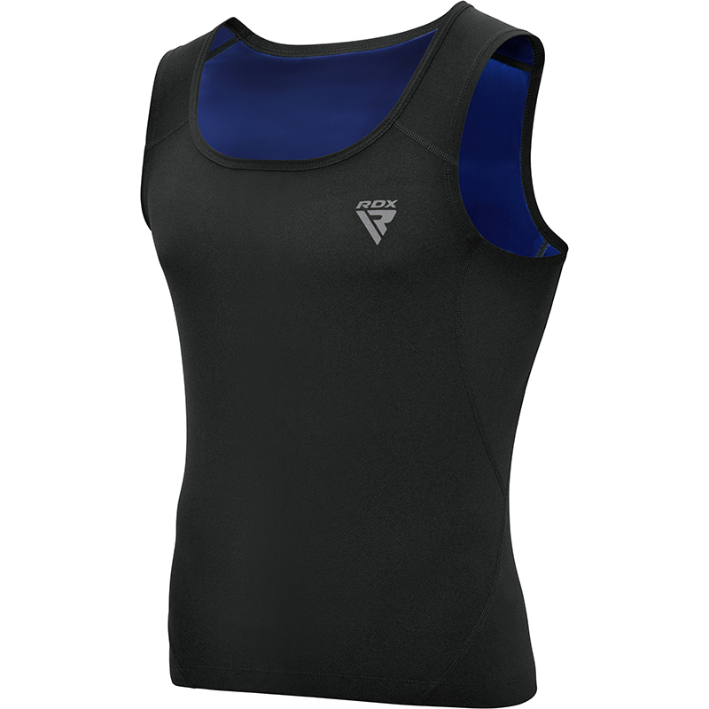 RDX M1 Men Sweat Vest Without Zipper BLACK XL