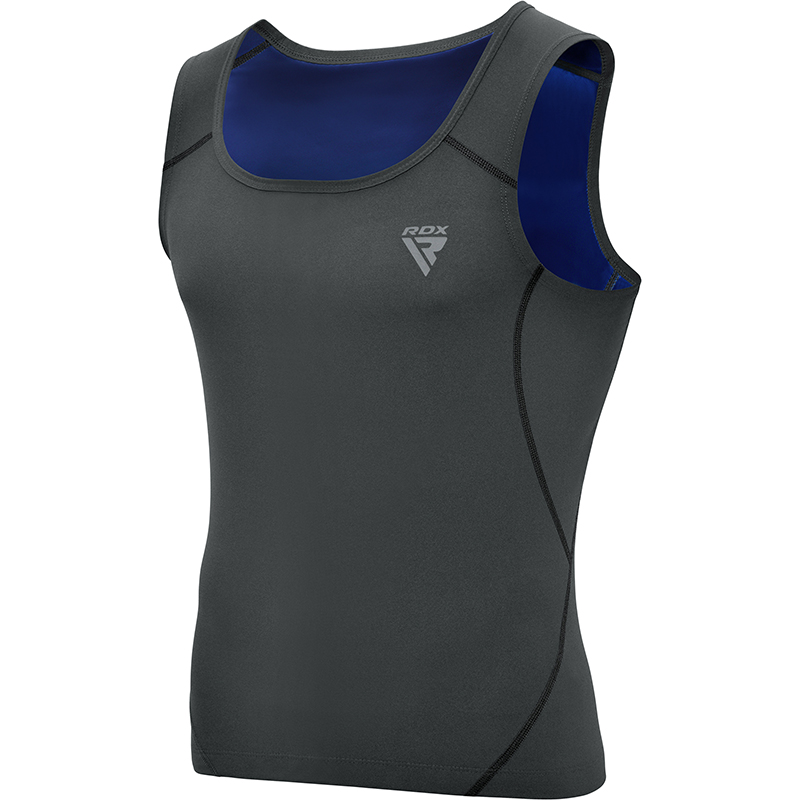 RDX M1 Men Sweat Vest Without Zipper Grey XL