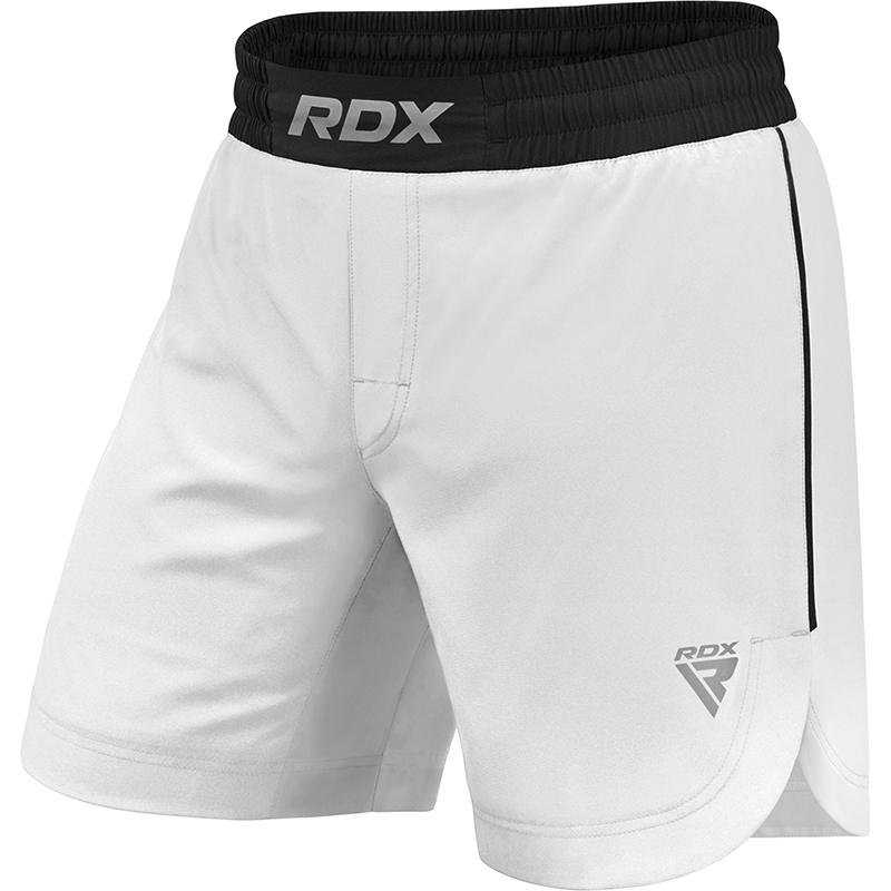 RDX T15 Pantalones Cortos De Combate MMA Blanco-XL