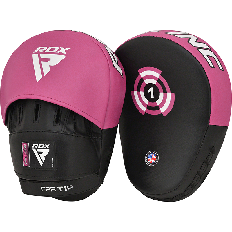 RDX T1 Curved Boxing Pads-Pink