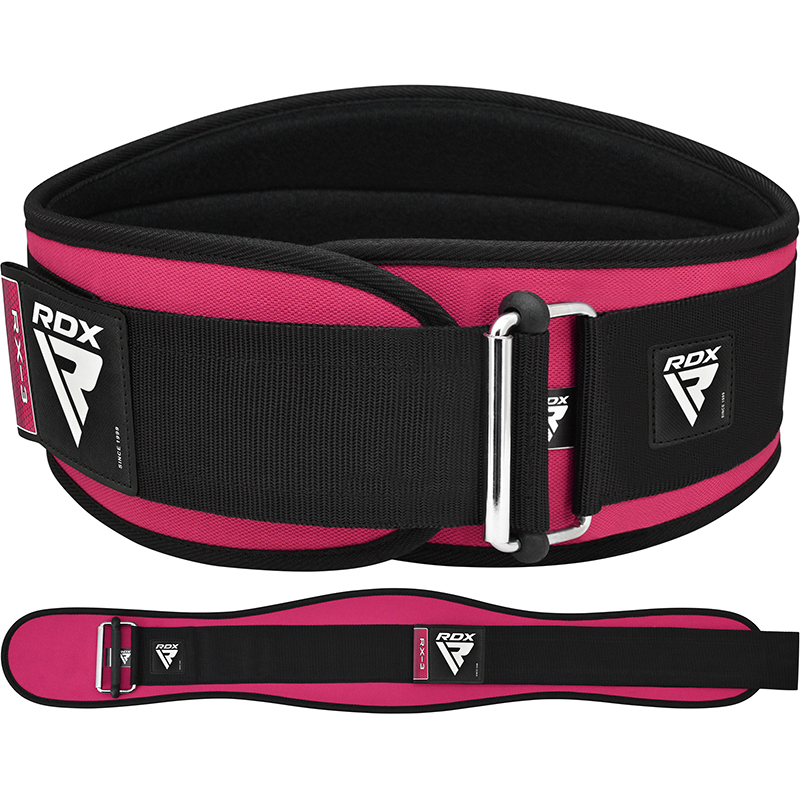 RDX X3 Pink Weight Lifting Neoprene Gym Belt Extra Small