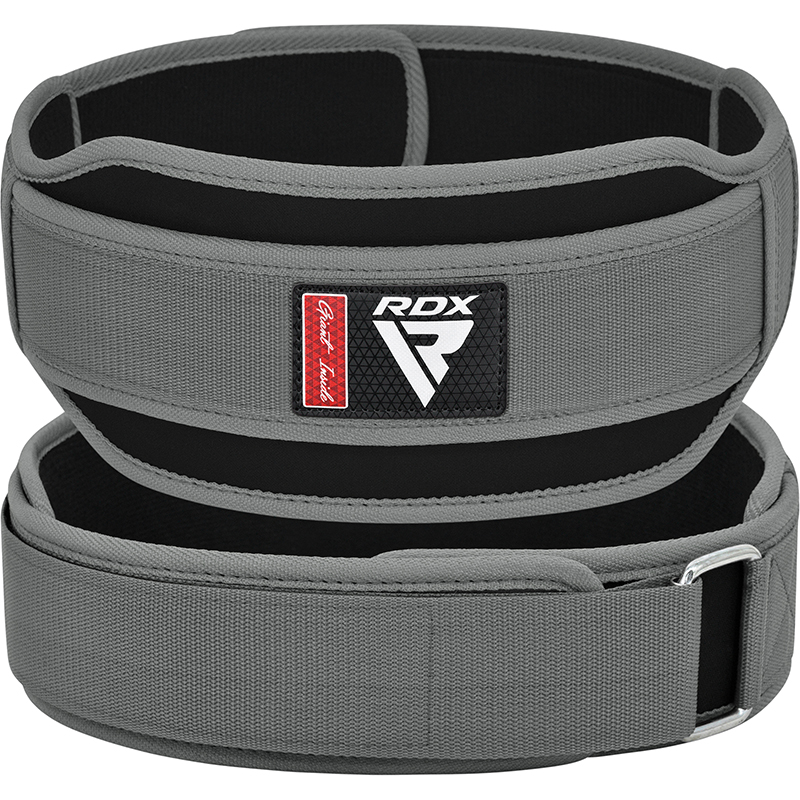 RDX RX5 Weightlifting Belt Grey-S