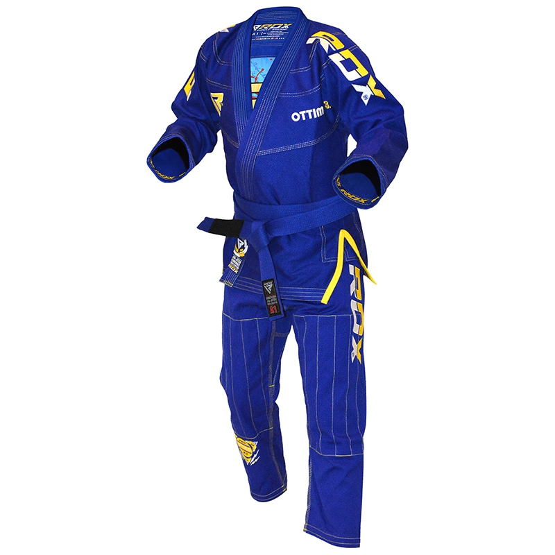RDX S3 A4 Blue Cotton Jiu Jitsu Suit BJJ Gi