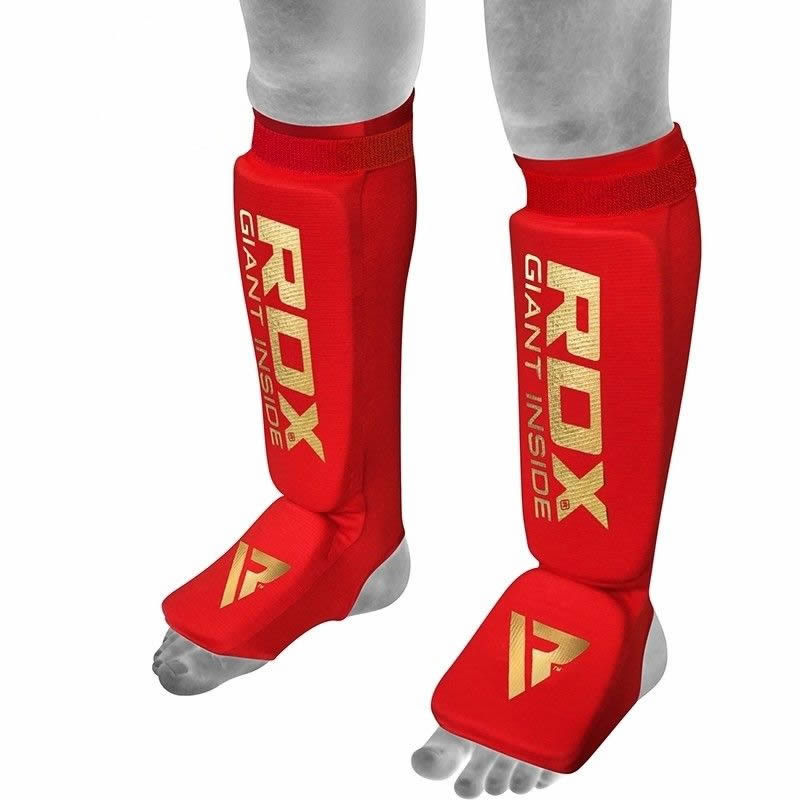RDX  SI Extra Large Red Hosiery Shin Instep Guards