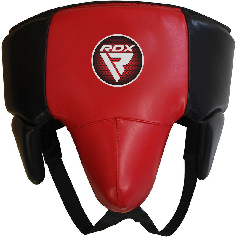 RDX X3 No Foul Small Red Leather X Groin Guard
