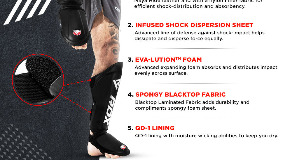 Shin Instep Guard for Superior Protection | RDX® Sports US