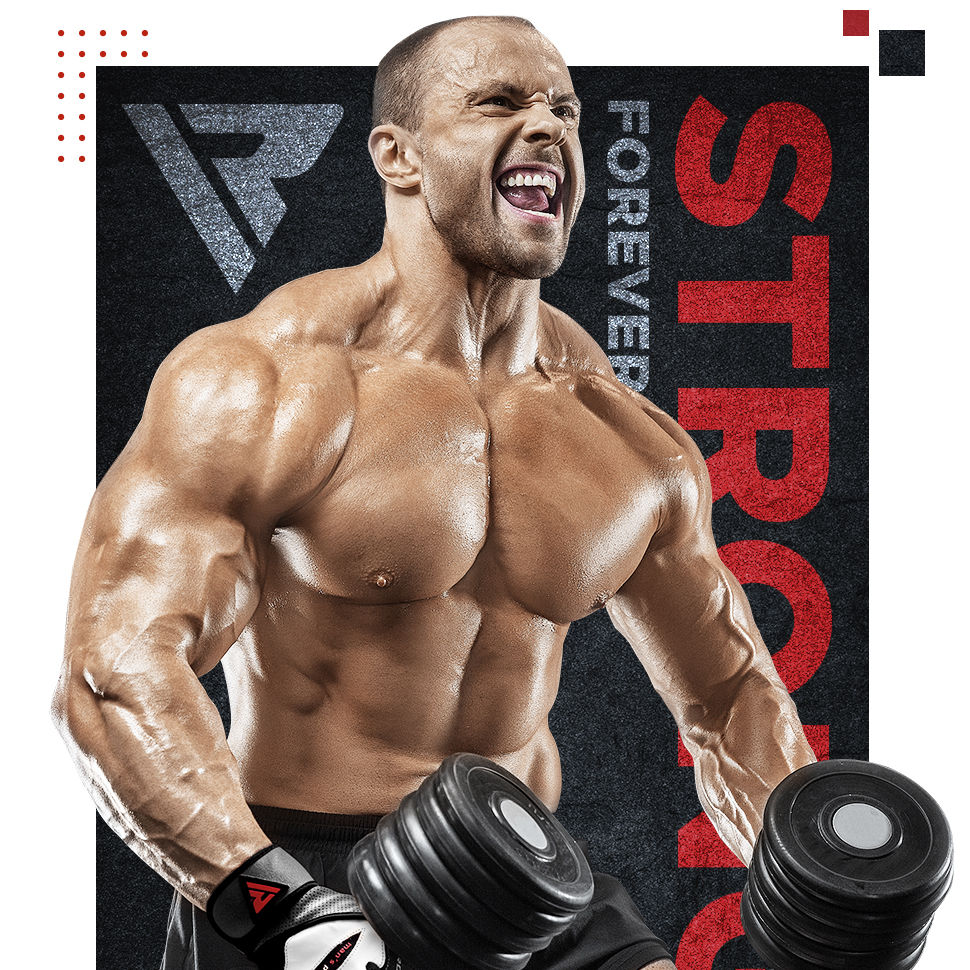 Power Weight Lifting Gym Dumbbell Bracers Gloves Training Fitness Sports 
