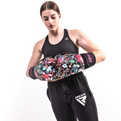 rdx fl3 floral boxing gloves