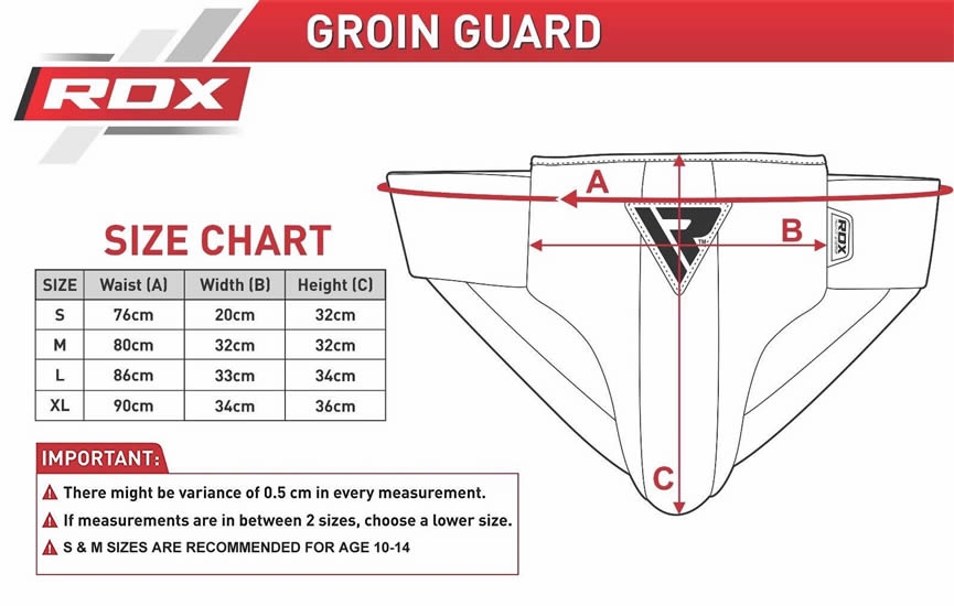 RDX Products Size Charts & Measurement Guide
