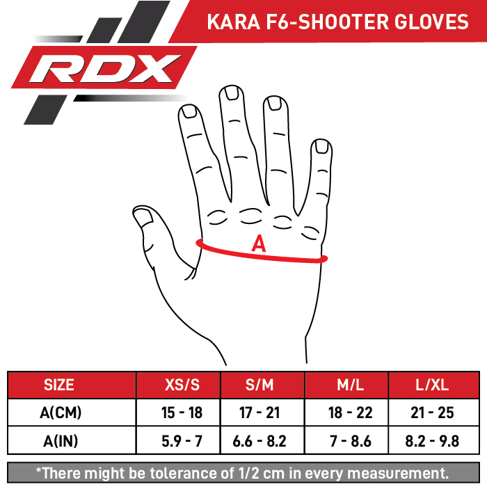 RDX F6 KARA MMA Sparring Gloves RDX® Sports US